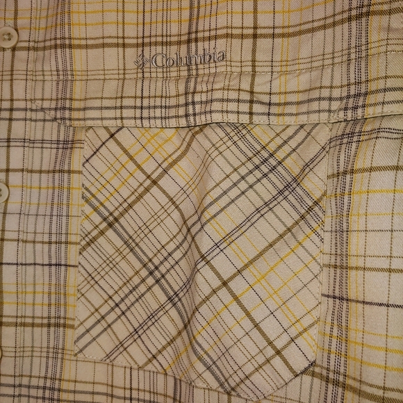 Columbia Omni Wick Advanced Evaporation long sleeve button-down men's large EUC - Picture 2 of 7